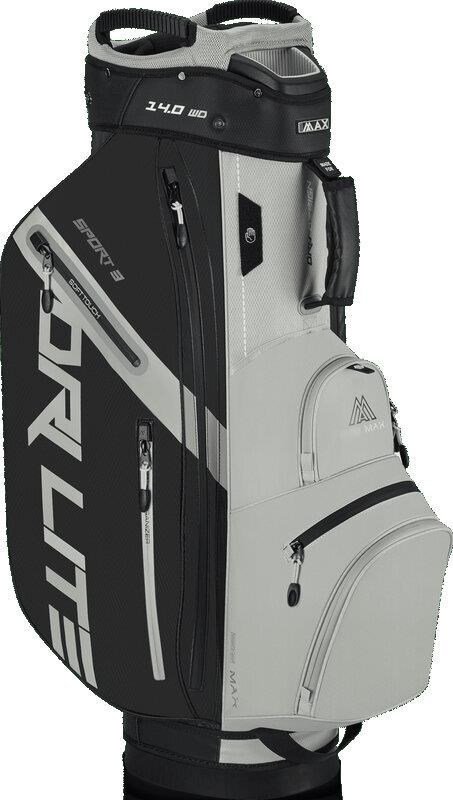 Big Max Dri Lite Sport 3 cart bag, zwart/taupe