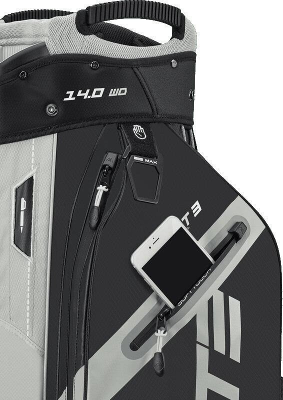 Big Max Dri Lite Sport 3 cart bag, zwart/taupe