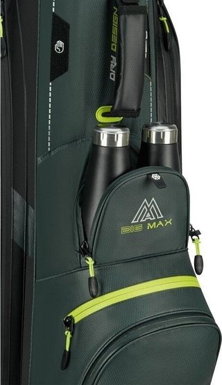 Big Max Dri Lite Sport 3 cart bag, forest green/black/lime