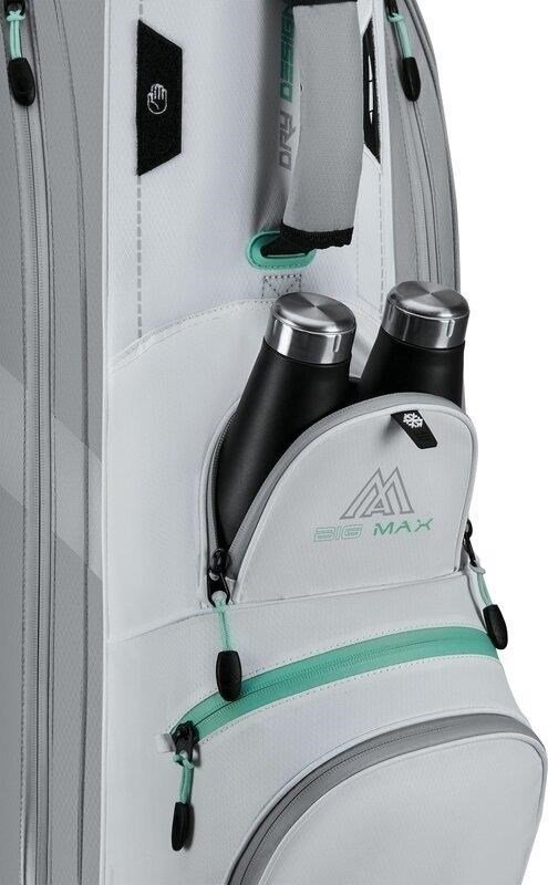 Big Max Dri Lite Sport 3 cart bag, grijs/wit/mint