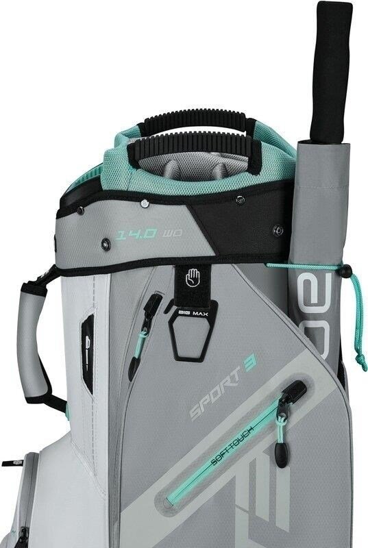 Big Max Dri Lite Sport 3 cart bag, grijs/wit/mint