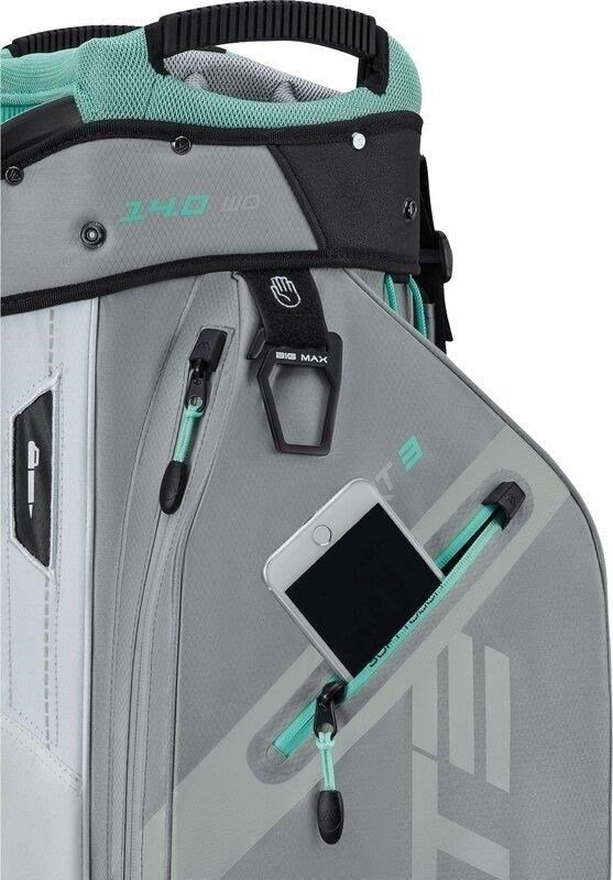 Big Max Dri Lite Sport 3 cart bag, grijs/wit/mint