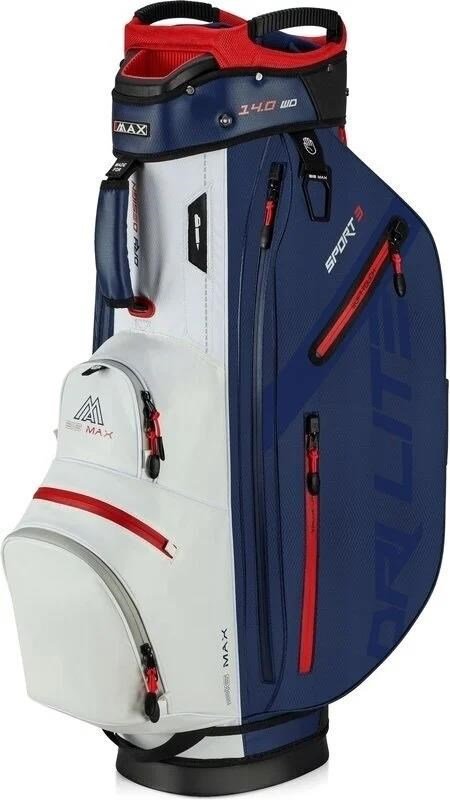 Big Max Dri Lite Sport 3 cart bag, navy/white/red