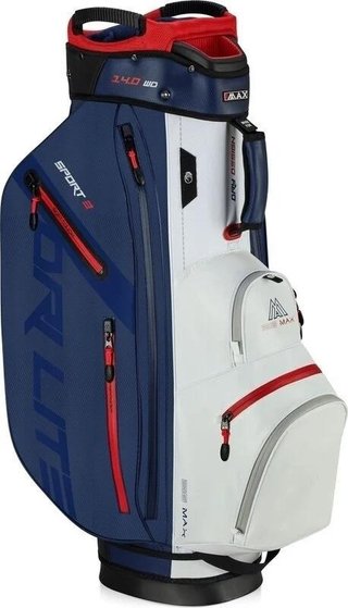 Big Max Dri Lite Sport 3 cart bag, navy/white/red