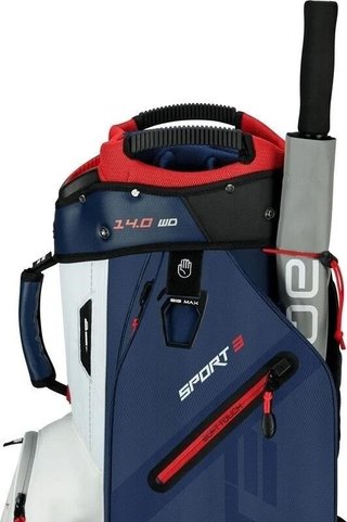 Big Max Dri Lite Sport 3 cart bag, navy/white/red