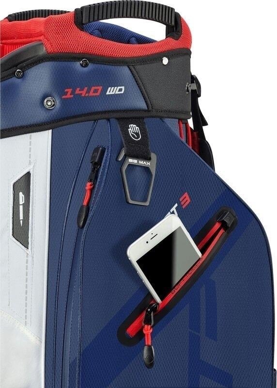 Big Max Dri Lite Sport 3 cart bag, navy/white/red