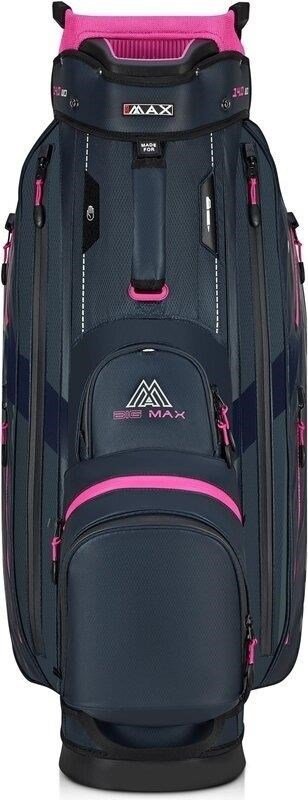Big Max Dri Lite Sport 3 cart bag, steel blue / fuchsia