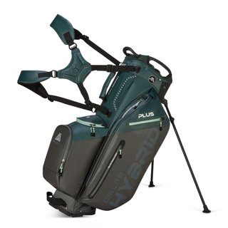 Big Max Dri Lite Hybrid Plus stand bag, forest green/charcoal