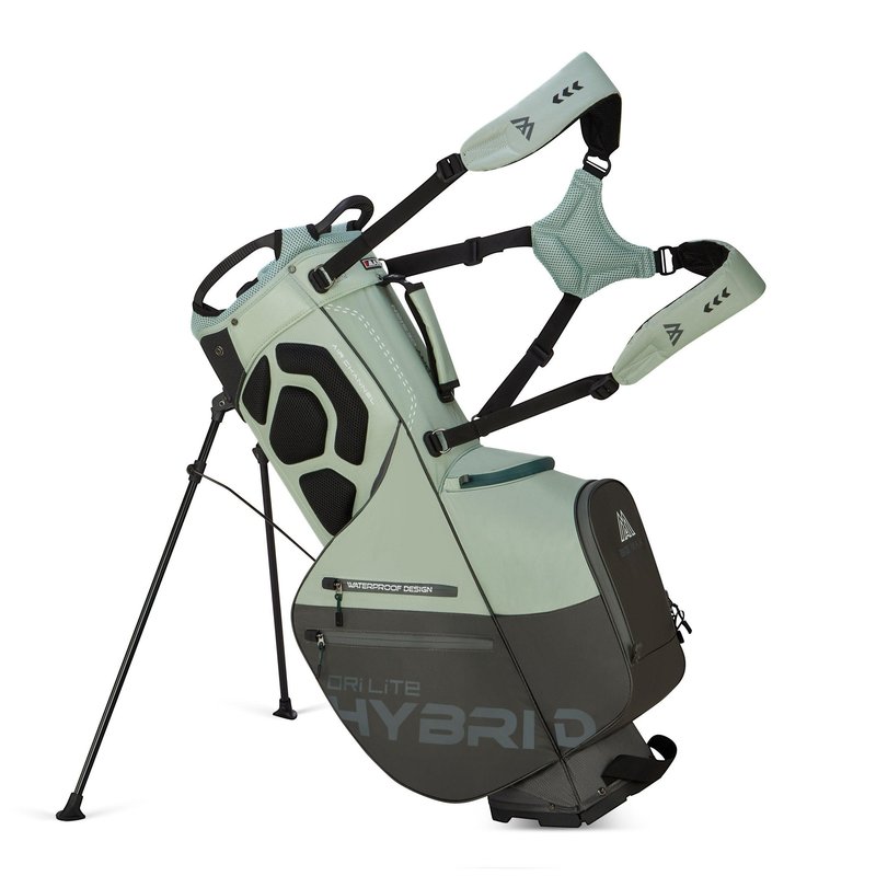 Big Max Dri Lite Hybrid Plus stand bag, mint/charcoal