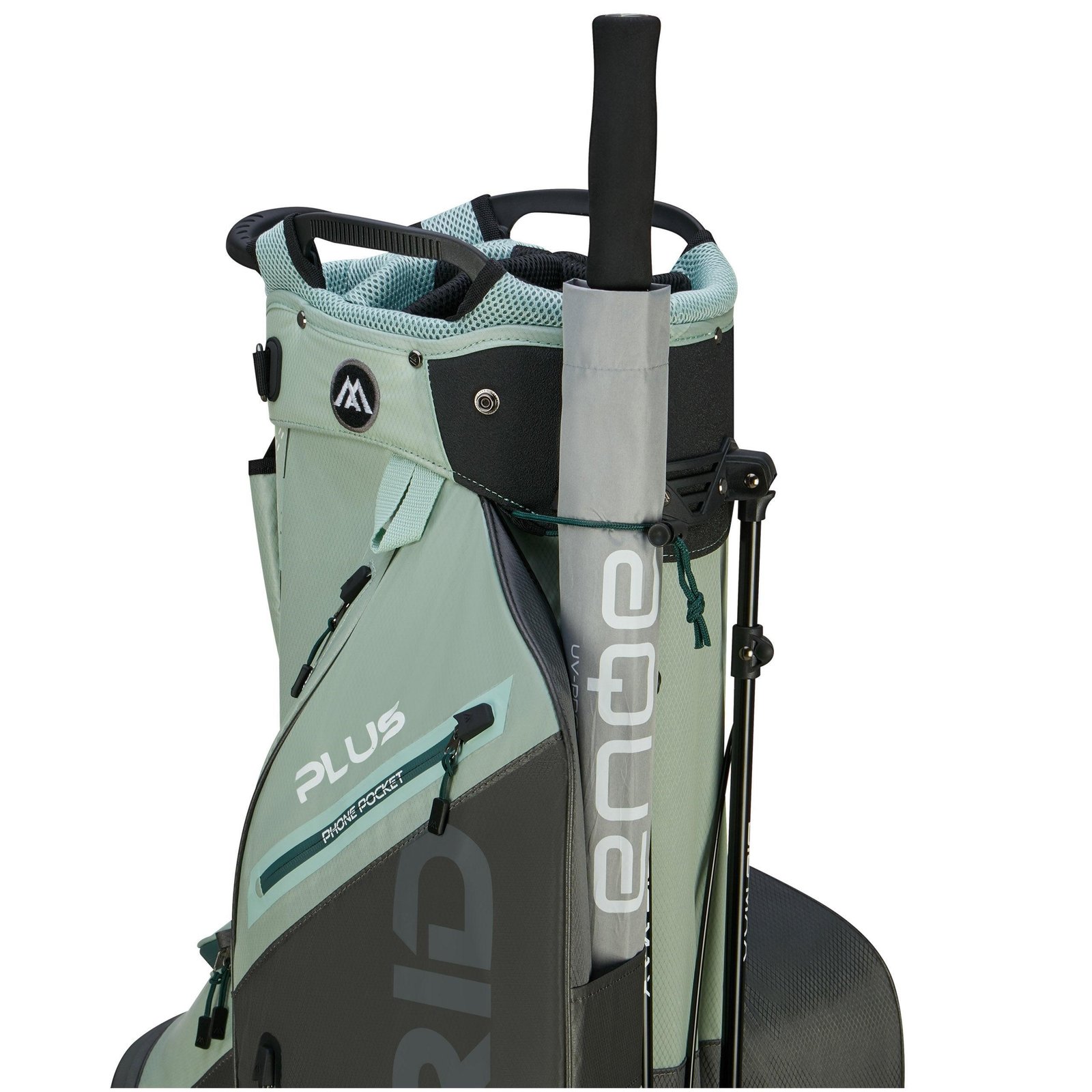 Big Max Dri Lite Hybrid Plus stand bag, mint/charcoal