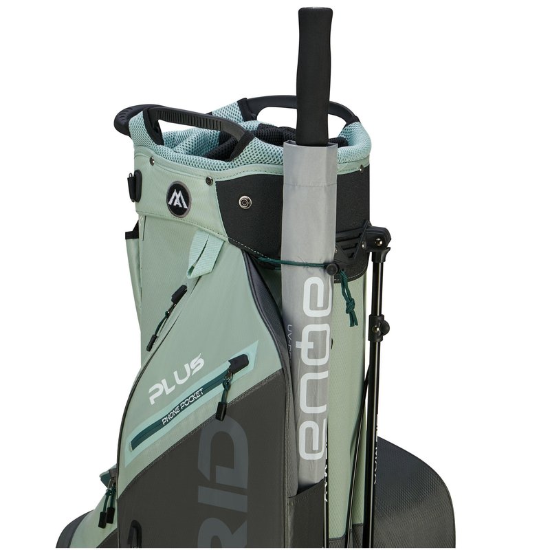 Big Max Dri Lite Hybrid Plus stand bag, mint/charcoal
