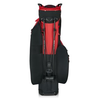 Big Max Dri Lite Hybrid Plus stand bag, rood/zwart