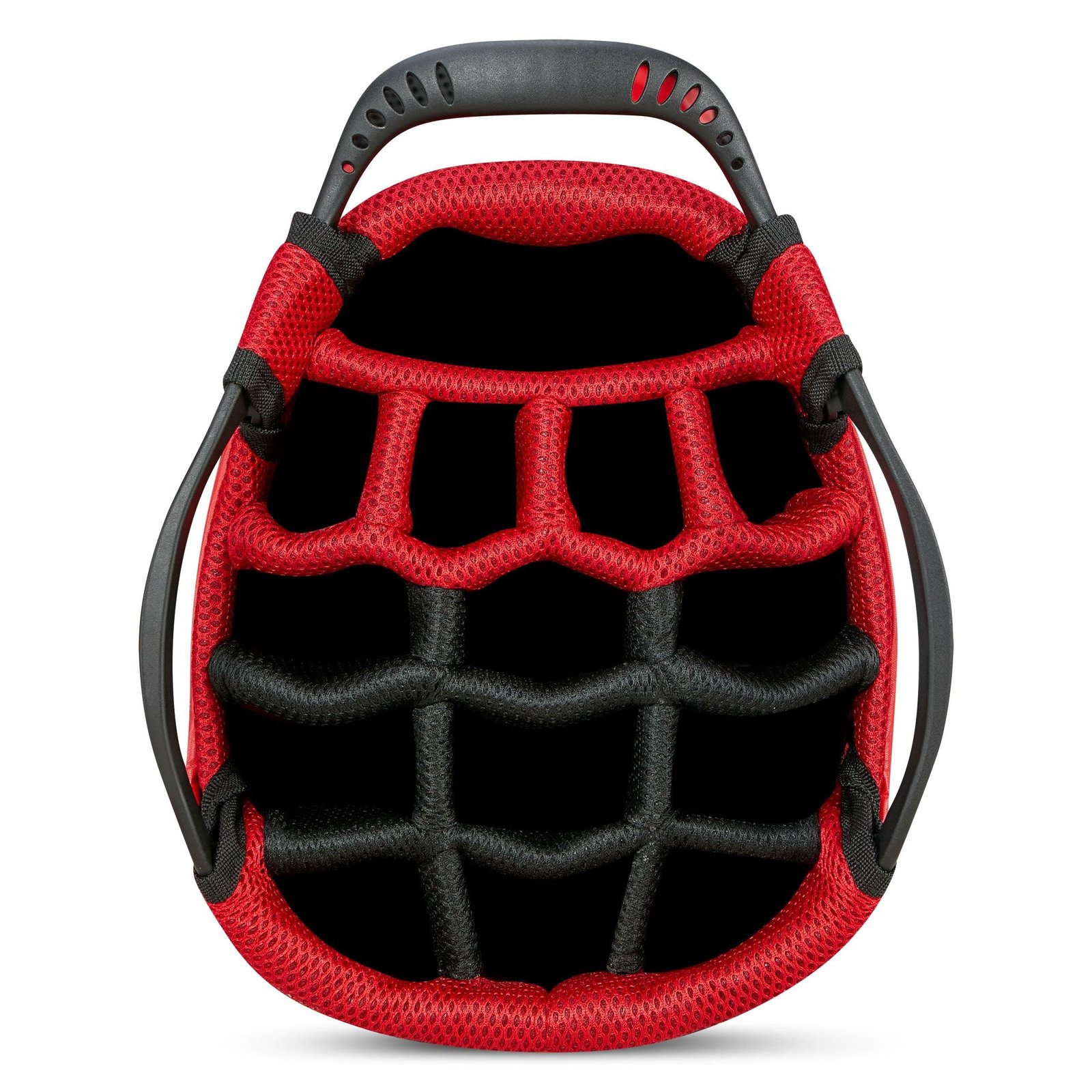 Big Max Dri Lite Hybrid Plus stand bag, rood/zwart
