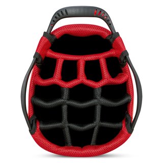 Big Max Dri Lite Hybrid Plus stand bag, rood/zwart