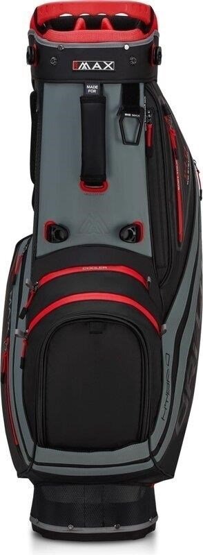 Big Max Dri Lite Hybrid Tour 2 stand bag, black/charcoal/red