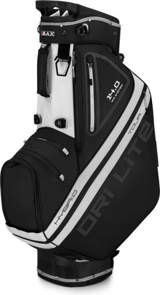 Big Max Dri Lite Hybrid Tour 2 stand bag, black/off white