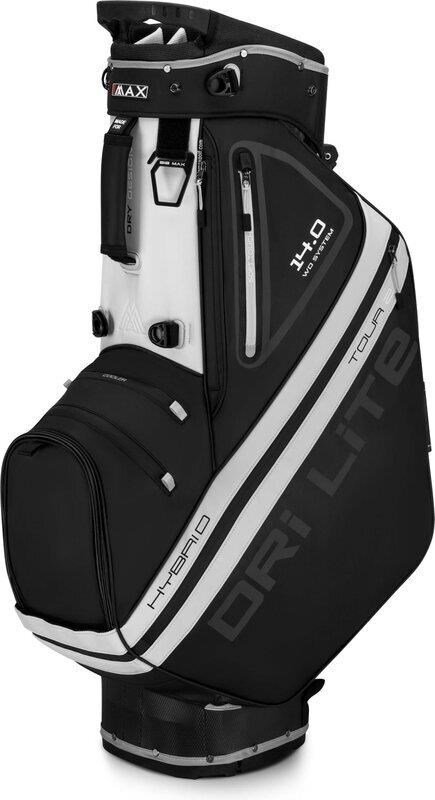 Big Max Dri Lite Hybrid Tour 2 stand bag, black/off white