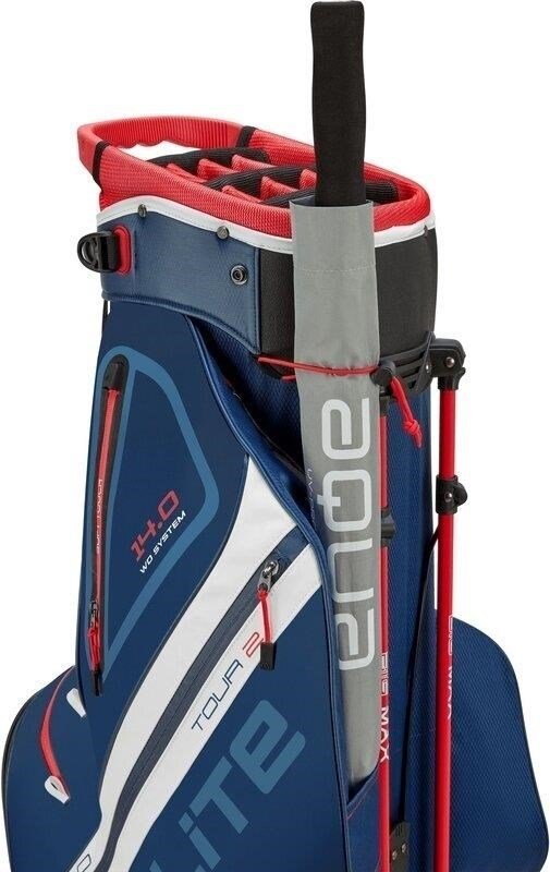 Big Max Dri Lite Hybrid Tour 2 stand bag, navy/red/white