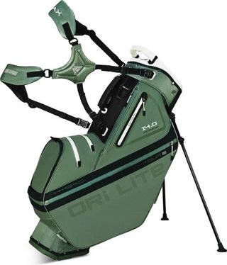 Big Max Dri Lite Hybrid Tour 2 stand bag, olive green/black