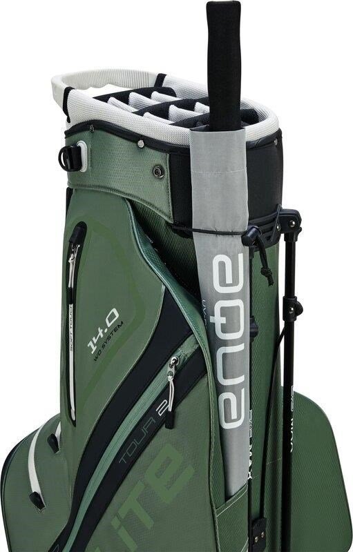 Big Max Dri Lite Hybrid Tour 2 stand bag, olive green/black