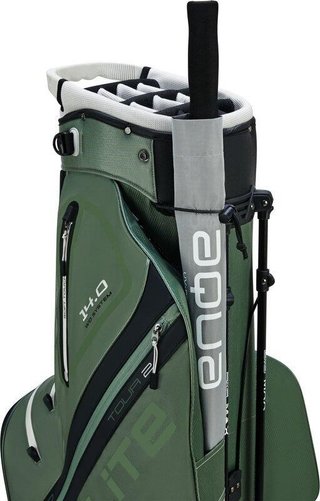 Big Max Dri Lite Hybrid Tour 2 stand bag, olive green/black