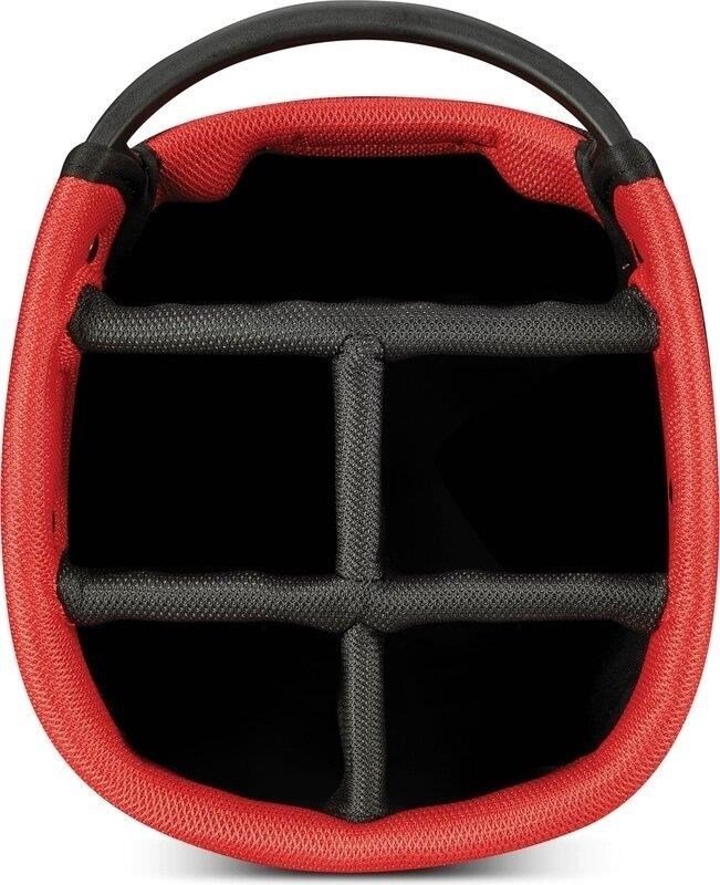 Big Max Dri Lite Feather 2 stand bag, zwart/rood