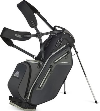 Big Max Dri Lite Feather 2 stand bag, grijs/zwart