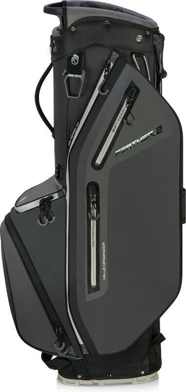 Big Max Dri Lite Feather 2 stand bag, grijs/zwart