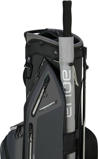 Big Max Dri Lite Feather 2 stand bag, grijs/zwart