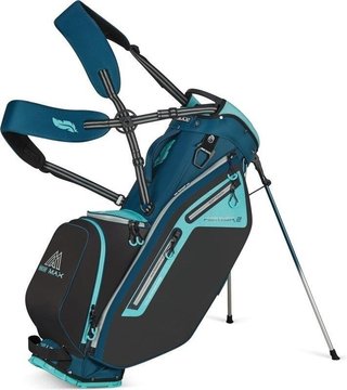 Big Max Dri Lite Feather 2 stand bag, steel blue/petrol/aquatic awe