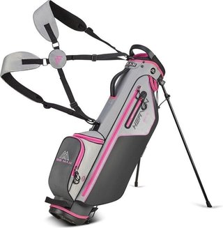 Big Max HEAVEN Six G stand bag, charcoal/silver/fuchsia