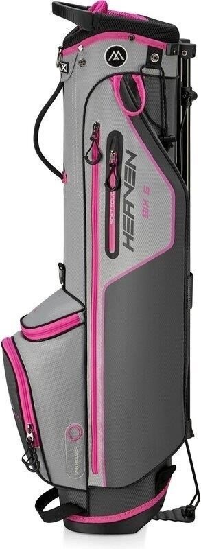 Big Max HEAVEN Six G stand bag, charcoal/silver/fuchsia