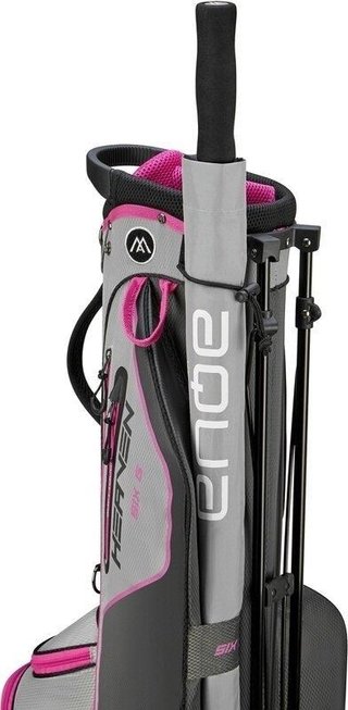 Big Max HEAVEN Six G stand bag, charcoal/silver/fuchsia