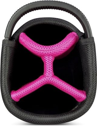 Big Max HEAVEN Six G stand bag, charcoal/silver/fuchsia