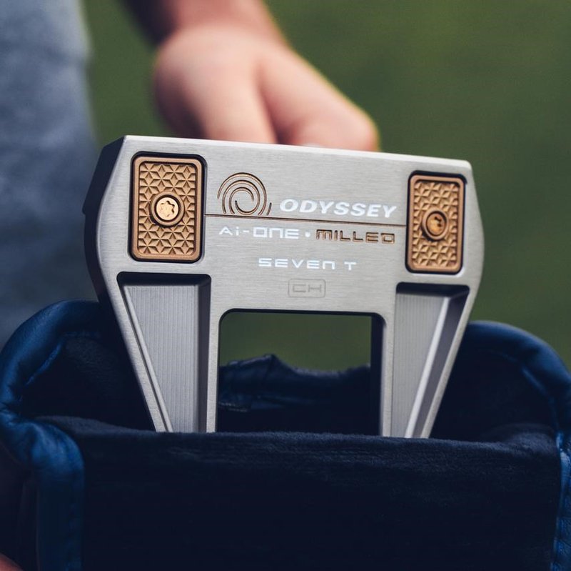 Odyssey Ai-ONE Silver Milled SEVEN T CH putter 2025