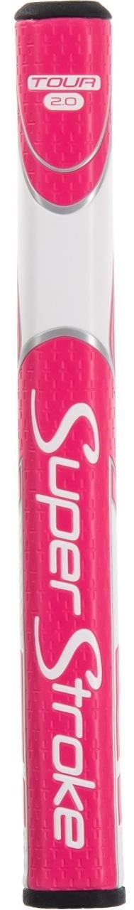 SuperStroke Zenergy Tour 2.0 putter grip, roze/wit