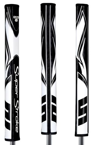 Super Stroke SuperStroke Zenergy Flatso 2.0 putter grip, zwart/wit