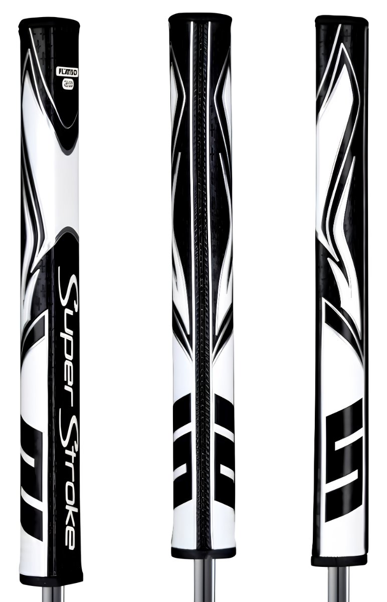 Super Stroke SuperStroke Zenergy Flatso 2.0 putter grip, zwart/wit