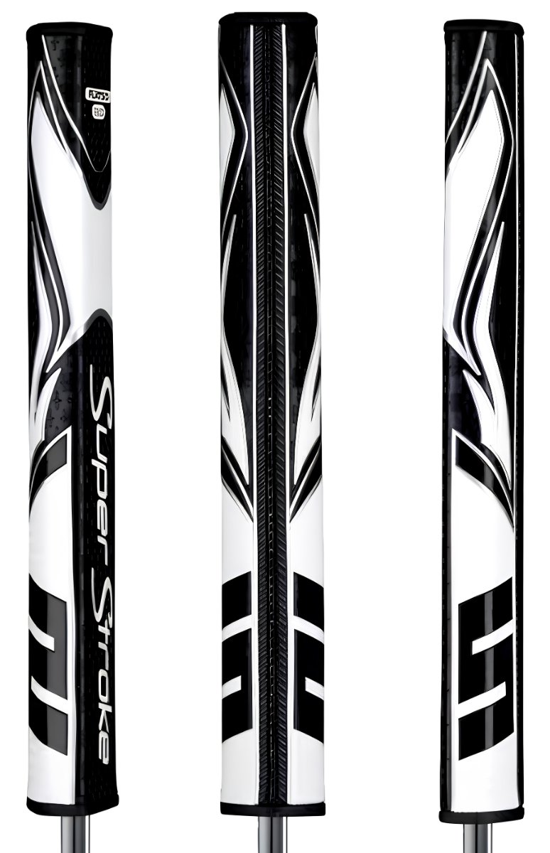 Super Stroke SuperStroke Zenergy Flatso 3.0 putter grip, zwart/wit