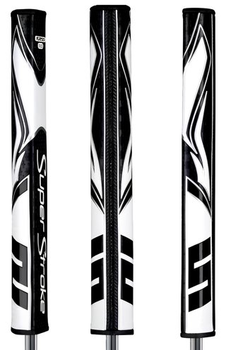 Super Stroke SuperStroke Zenergy Flatso 3.0 putter grip, zwart/wit