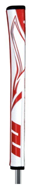 SuperStroke Zenergy Pistol GT 1.0 putter grip, wit/rood