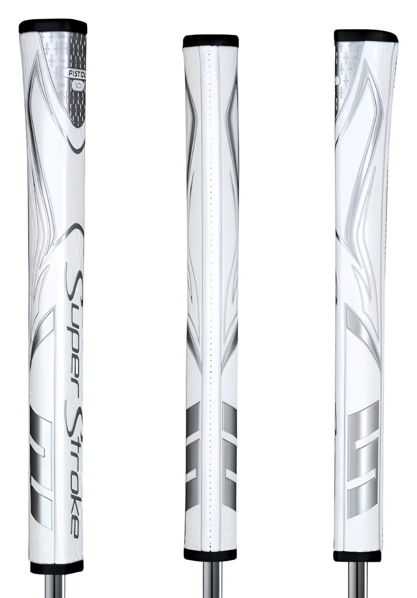 Super Stroke SuperStroke Zenergy Pistol GT 1.0 putter grip, wit/zilver