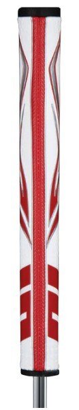 SuperStroke Zenergy Pistol GT 2.0 putter grip, wit/rood