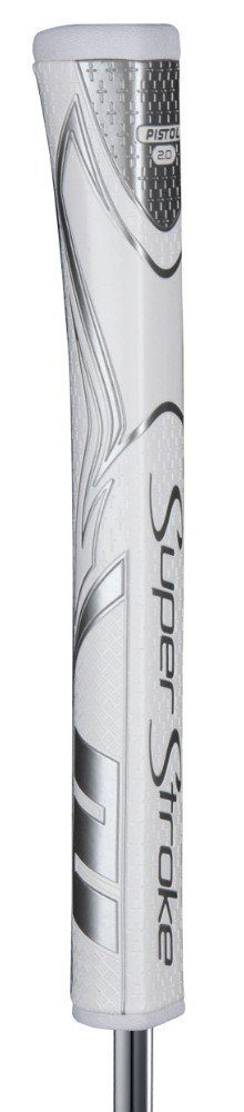Super Stroke SuperStroke Zenergy Pistol GT 2.0 putter grip, wit/zilver