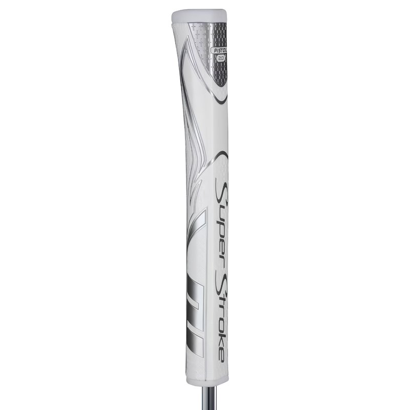Super Stroke SuperStroke Zenergy Pistol GT 2.0 putter grip, wit/zilver