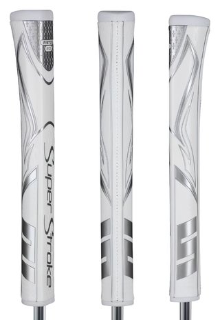 Super Stroke SuperStroke Zenergy Pistol GT 2.0 putter grip, wit/zilver