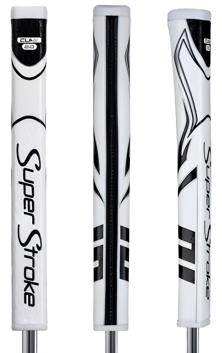Super Stroke SuperStroke Zenergy CLAW 2.0 putter grip, wit/zwart