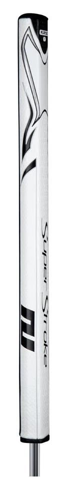 SuperStroke Zenergy Flatso 17" putter grip, wit/zwart
