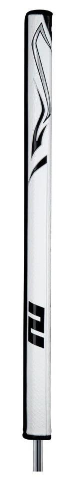 SuperStroke Zenergy Flatso 17" putter grip, wit/zwart