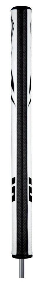 SuperStroke Zenergy Flatso 17" putter grip, wit/zwart